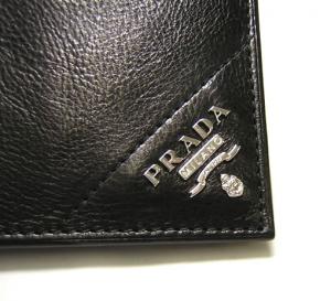 No.7 グレースカーフ　二つ折財布（ブラック）