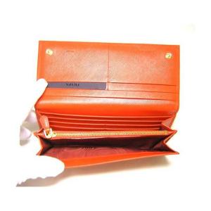 No.4 ＜訳ありお値引き＞二つ折長財布（パパヤ）