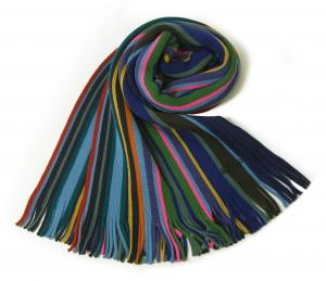 ポールスミス マフラー ストライプ ウール ニット LACEY STRIPE