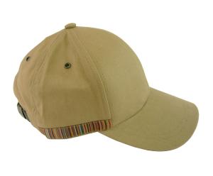 ポールスミス 帽子 メンズ キャップ ハット ベースボール ゴルフ TRIM シグネチャーストライプ キャメル