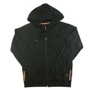 ポールスミス パーカー メンズ フード 長袖 コットン HOODIE PLAIN JERSEY ブラック