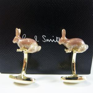 ポールスミス カフスボタン カフリンク バニー ラビット うさぎ BUNNY