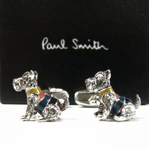 ポールスミス カフスボタン アーティストストライプドッグ ARTIST STRIPE DOG カフリンク