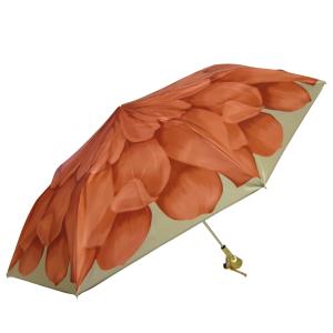 パソッティ 傘 雨傘 折り畳み UVカット レディース ダリヤ レッド アンブレラ 257