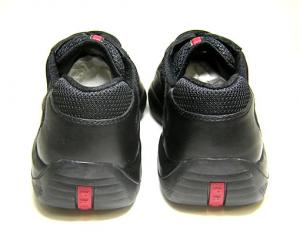 No.4 レザースニーカーPS0906(NERO)6(日本サイズ約25cm)