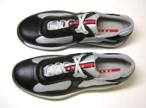 No.2 レザースニーカーPS0906（NERO+ARGENTO）7（日本サイズ約26cm）