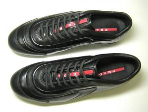 No.2 レザースニーカー4E1890（NERO）6.5サイズ（日本サイズ約25.5cm）