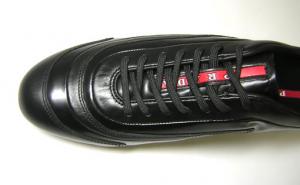 No.6 レザースニーカー4E1890（NERO）6.5サイズ（日本サイズ約25.5cm）