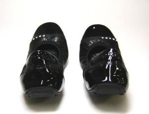 No.4 プラダ　バレエシューズ3F4358（ブラック）37（日本サイズ約24cm）