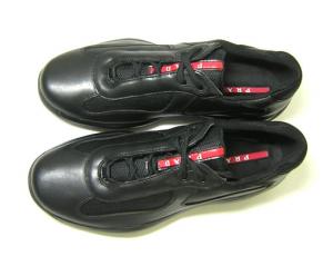 No.2 レザースニーカーPS0906(NERO)7サイズ(日本サイズ約26cm)
