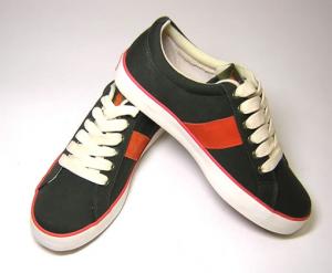  ラルフ ローレン GILES DARK OLIVE CANVAS スニーカー 7サイズ（日本サイズ約25cm） MainPhoto