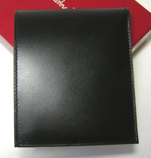 No.2 二つ折財布（ブラック）