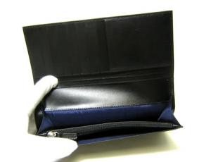 No.5 二つ折長財布（ブラック）