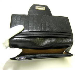 No.5 二つ折長財布(ブラック)