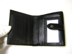 No.3 二つ折財布（ブラック）