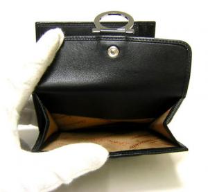 No.5 二つ折財布（ブラック）