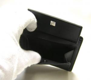 No.5 二つ折財布(ブラック)