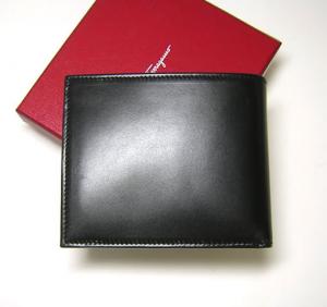 No.2 二つ折財布（ブラック）