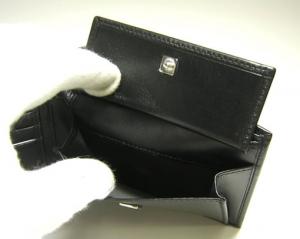 No.5 二つ折財布（ブラック）