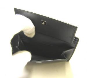 No.5 二つ折財布（ブラック）