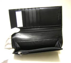 No.5 二つ折長財布(ブラック)