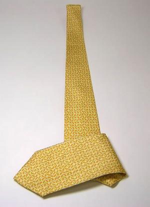 No.2 FERRAGAMO　ネクタイ（幾何学柄）