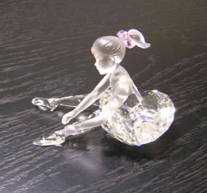 SWAROVSKI スワロフスキー バレリーナ スワロフスキークリスタルバレリーナフィギュア - 「When We