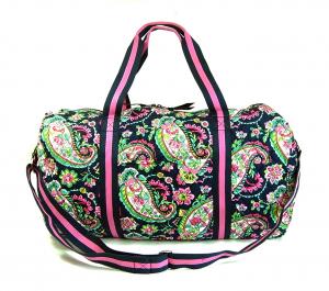 ヴェラ・ブラッドリー バッグ ラウンドダッフル Round Duffel  （Petal Paisley）