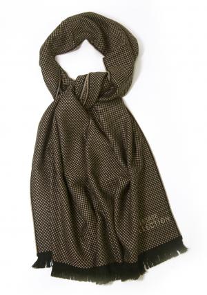 ヴェルサーチ マフラー ブラック×ベージュ VERSACE VERSACE ヴェルサーチ マフラー ブラウン ベージュ - メルカリ