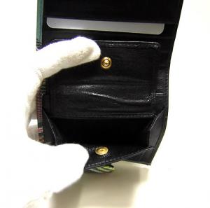 No.5 二つ折財布（DERBY108／AZZURRO・アズーロ）