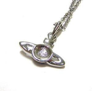 No.4 ペンダント　Enamel Orb Pendant GREY