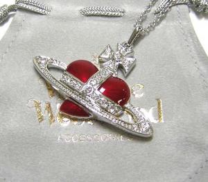  ヴィヴィアンウエストウッド ペンダント　Large Diamante Heart Pendant MainPhoto