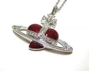 No.3 ペンダント　Large Diamante Heart Pendant