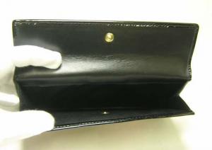 No.6 二つ折Ｗホック長財布（WINTER TARTAN／EXIBITHION NERO）