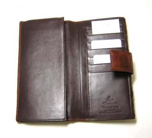 No.3 二つ折Wホック長財布（COAST2／MARRON・マロン）