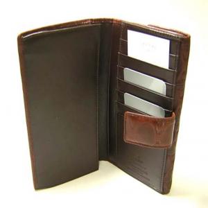 No.4 二つ折Wホック長財布（COAST2／MARRON・マロン）