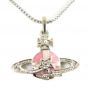 ヴィヴィアンウエストウッド ペンダント　Comet Mini Bas Relief Pendant PINK