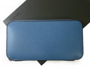 新品同様 定価17.6万 2020年購入 ヴァレクストラ コバルトブルー 長財布 ヴァレクストラ 長財布 ラウンドファスナー （コバルトブルー